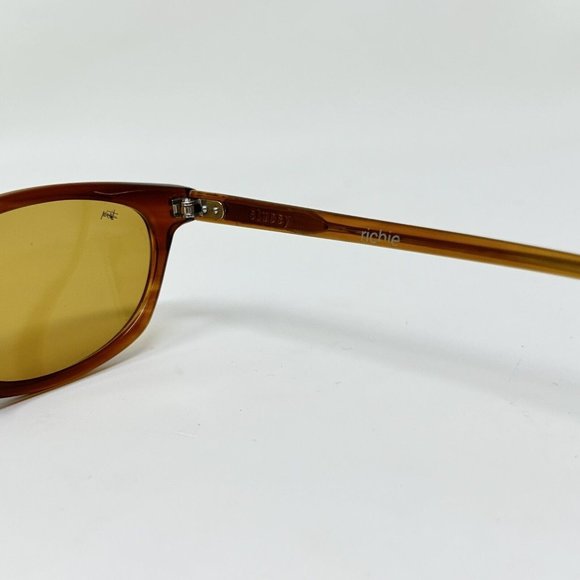 stussy eye gear Richie Sunglasses Tortoise Yellow Lenses Light Scratches - Picture 7 of 15